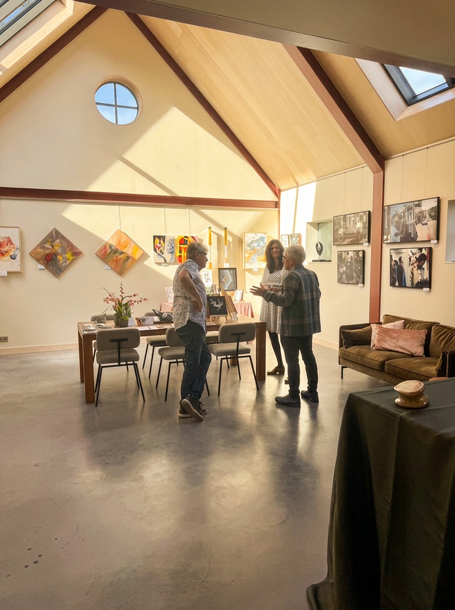 Samen komen bij LOKAAL 47, high-end boetiekaccommodatie aan de Noordeindseweg 47 in Delft